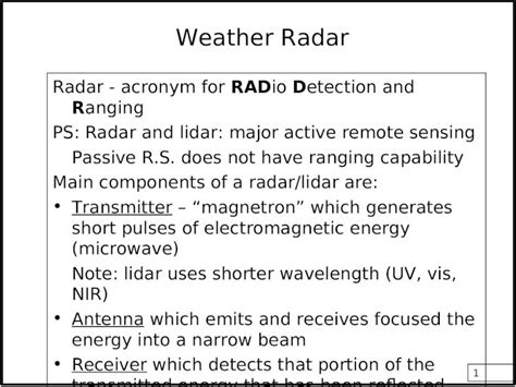 is radar|is radar an acronym.